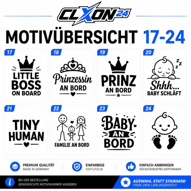 Baby on Board Aufkleber – Motiv: KLEINER CO-PILOT AN BORD