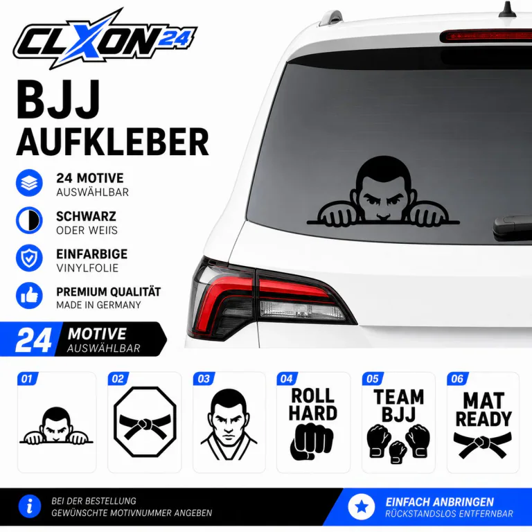 BJJ Aufkleber
