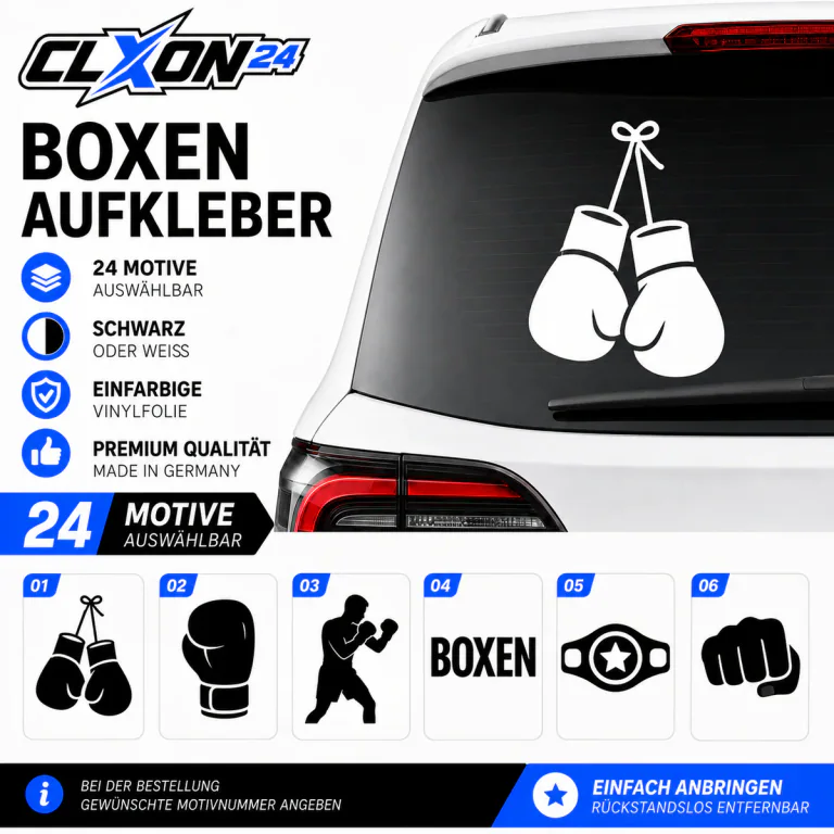 Boxen Aufkleber