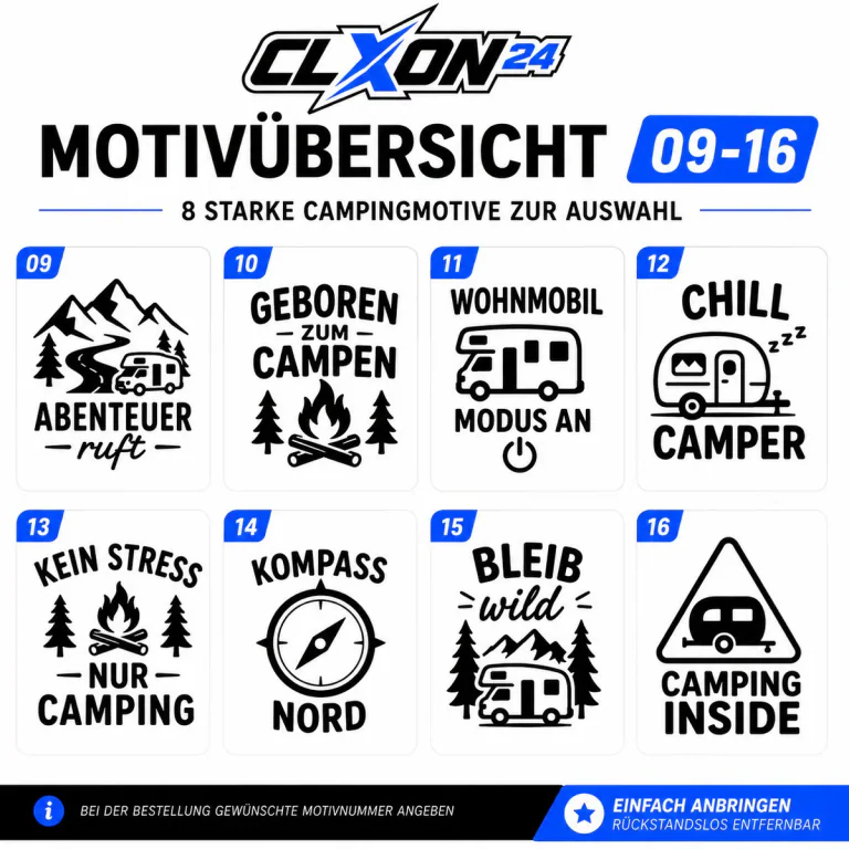 Camper Aufkleber – Motiv: KLEINER CAMPER