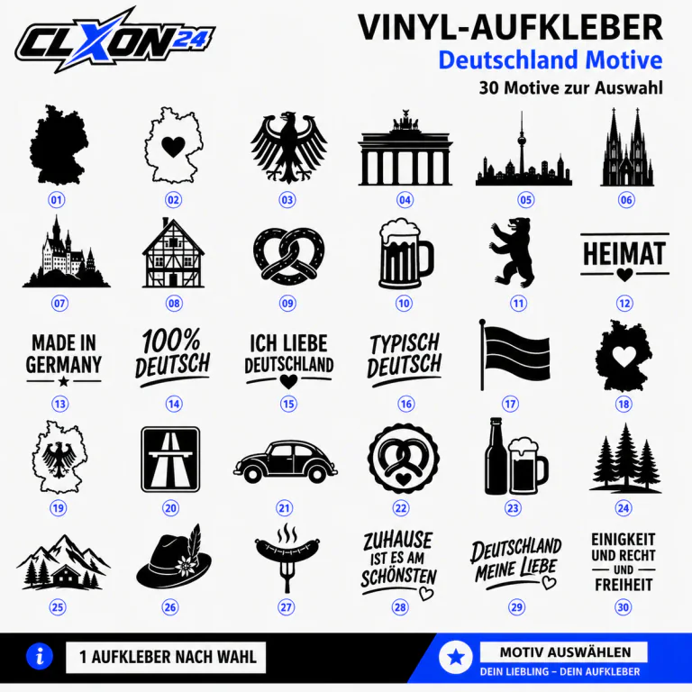 Deutschland Aufkleber