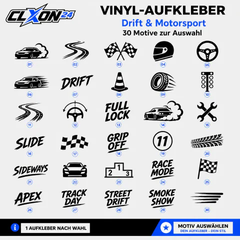 Drift Motorsport Aufkleber