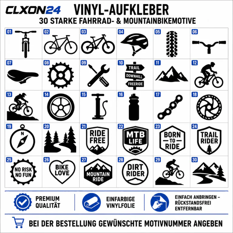 Fahrrad & Mountainbike Aufkleber