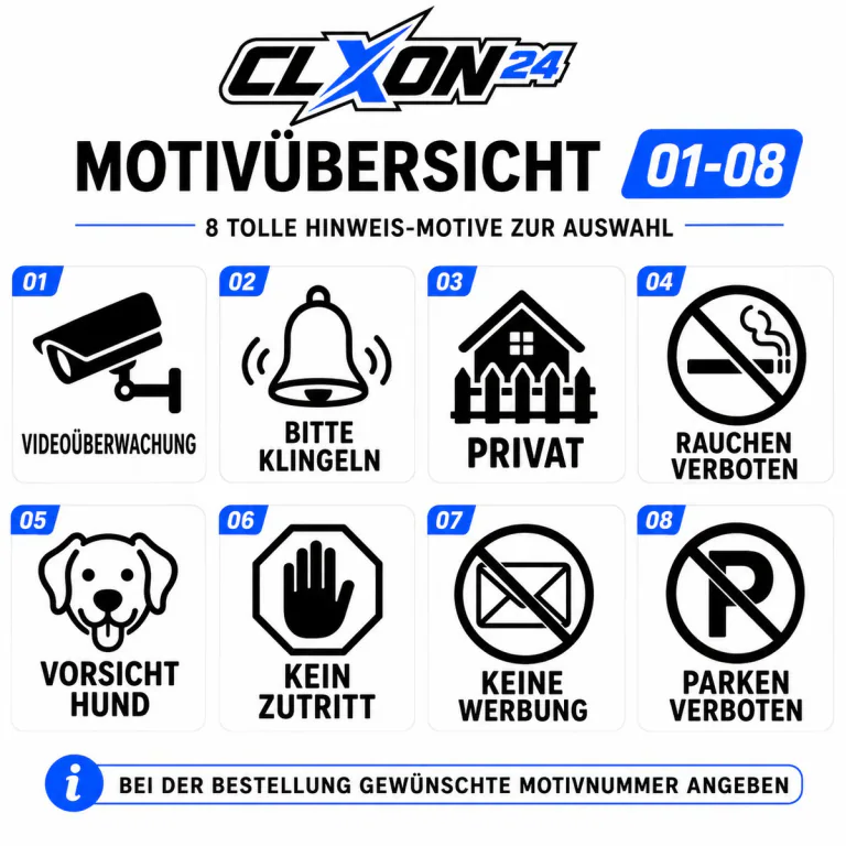 Hinweis Aufkleber – Motiv: PRIVAT