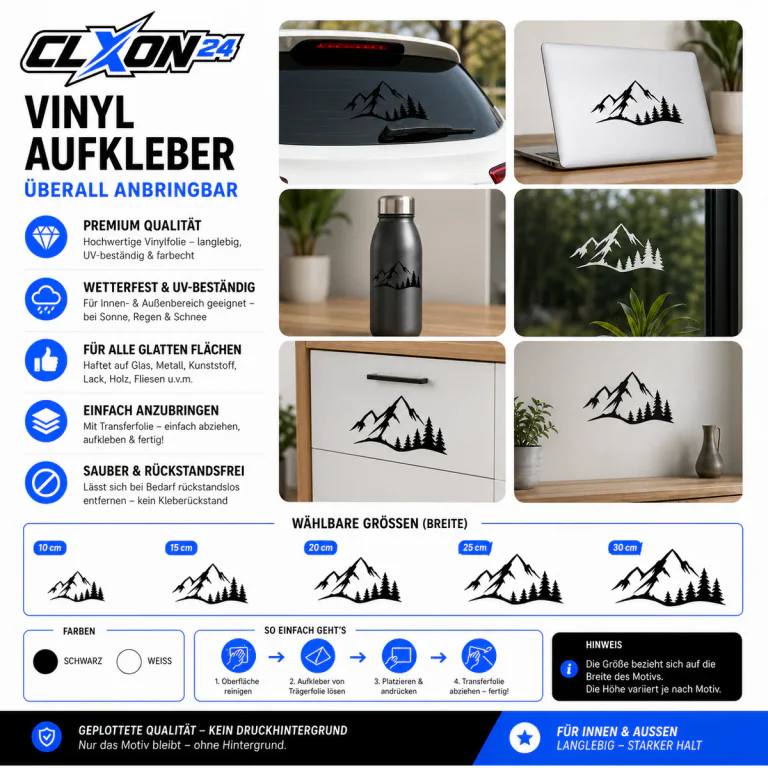Motorrad & Biker Aufkleber – Motiv: Tourer