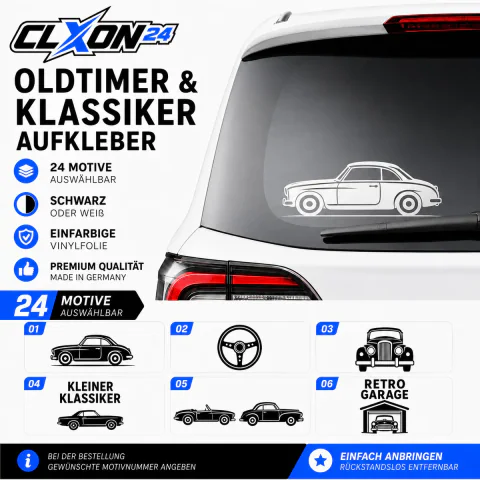 Oldtime & Klassiker Aufkleber