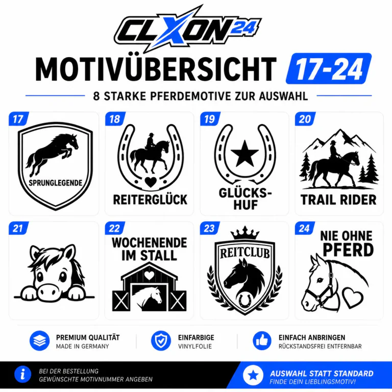 Pferde & Reitsport Aufkleber – Motiv: PFERDELIEBE