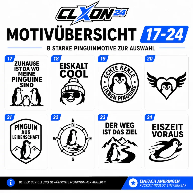 Pinguin Aufkleber – Motiv: KLEINER PINGUIN